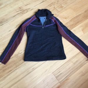 Prana 1/4 zip sweater
